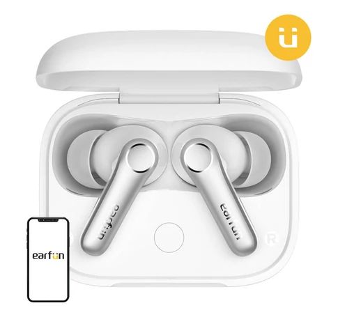 Wireless earphones TWS EarFun Air Pro 4, ANC (white)