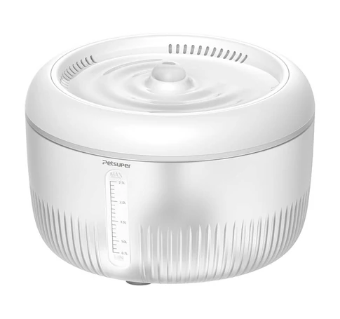 Smart Water Fountain for pets Petsuper PW02 2,5L (white)