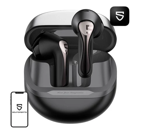 Soundpeats Air 5 TWS fülhallgató (fekete)