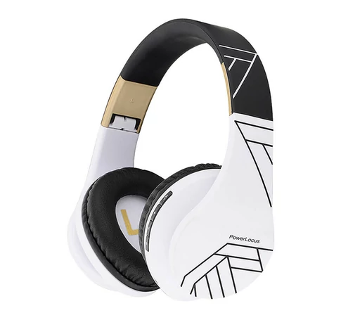 Wireless Headphones PowerLocus P2 (black-white)