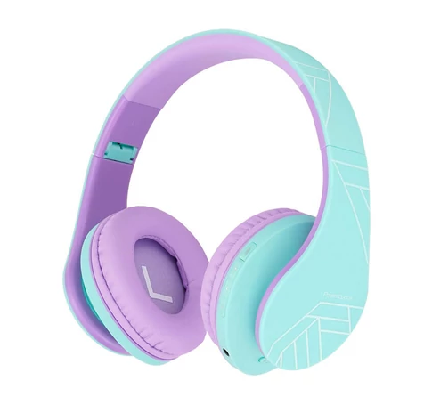 Wireless Headphones for kids PowerLocus P2 (blue-purple)