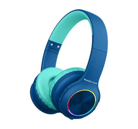 Wireless Headphones for kids PowerLocus PLED (navy&blue)