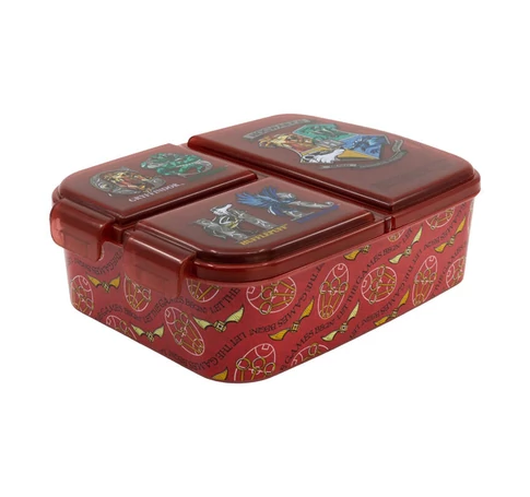 Lunch Box for Kids STOR 14120 3 Compartments Harry Potter (red)