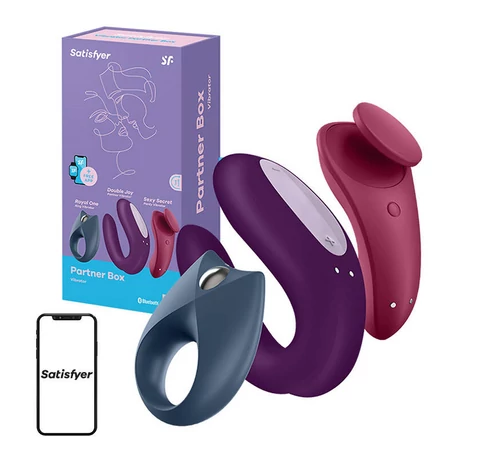 Satisfyer Partner Box 3 couples kit with app