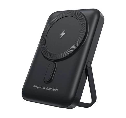 Choetech B743 10000mAh 20W PD magnetic powerbank with stand (black)