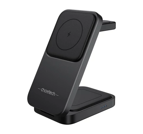 Magnetic 3-in-1 charger Choetech T611-F 15W for iPhone 12/13/14/15 series
