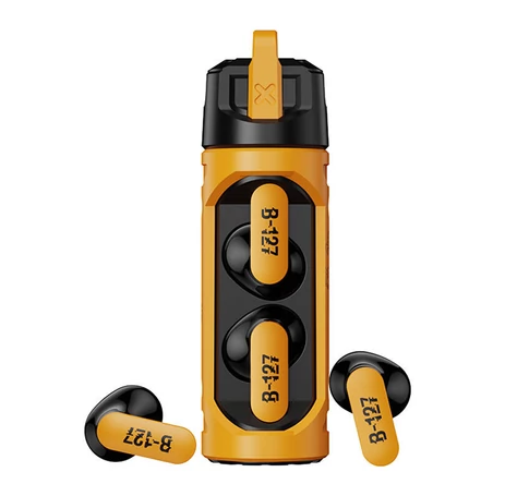 TWS Transformers TF-T11 headphones (yellow)