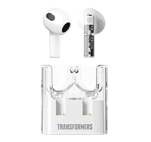 TWS Transformers TF-T08 headphones (white)