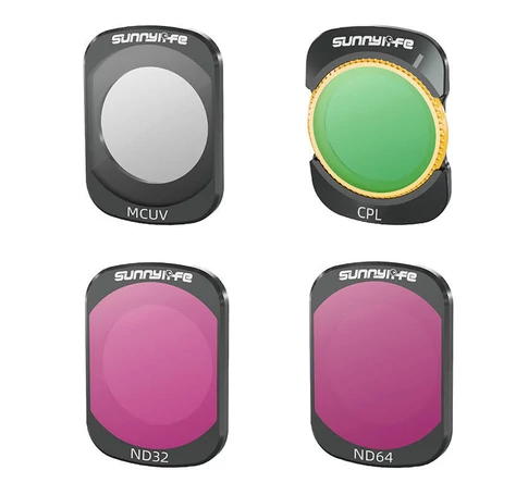 Filtry MCUV, CPL, ND32, ND64 Sunnylife do DJI Osmo Pocket 3
