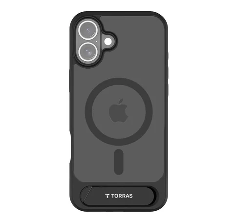 Torras Pstand Series Case for iPhone 16 Plus (black)