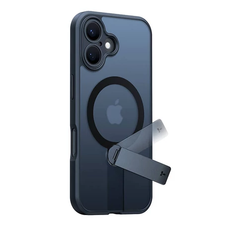 Torras Pstand Spin Case for iPhone 16 (Black)