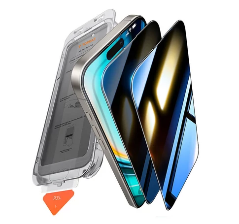 Torras Install Master Privacy Glass for iPhone 16 Pro
