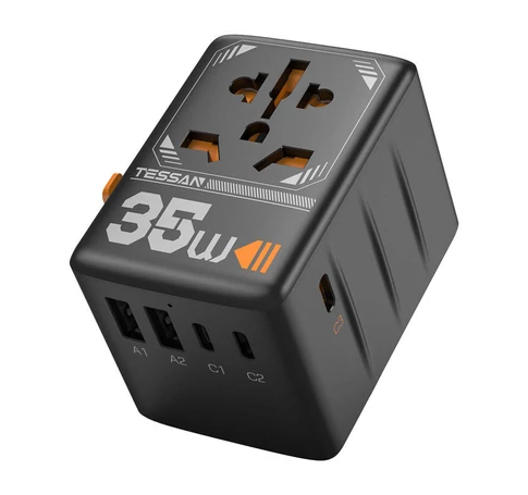 TESSAN TS-WTA02 Travel Adapter