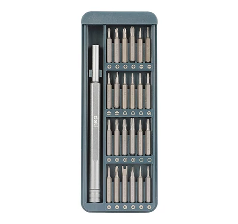 Deli Tools EDL241025 precision screwdriver set, 25 el.