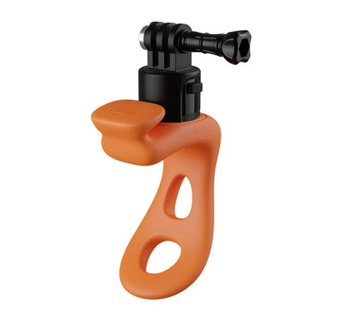 Telesin multifunctional silicone mount for sports cameras (orange)