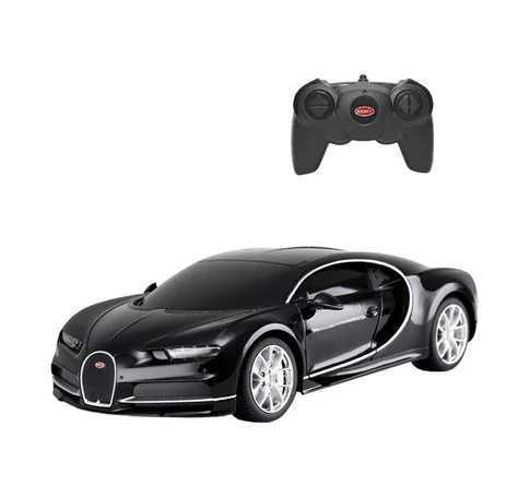 RASTAR R/C 1_24 Bugatti Chiron távirányítós autó (fekete)
