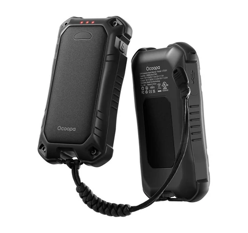 Ocoopa UT4 Extreme 2x5000 mAh hand warmer with powerbank function, USB-C, black