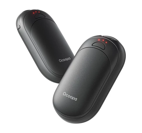 Ocoopa UT3 Lite 2x2500 mAh hand warmer, USB-C, black/black
