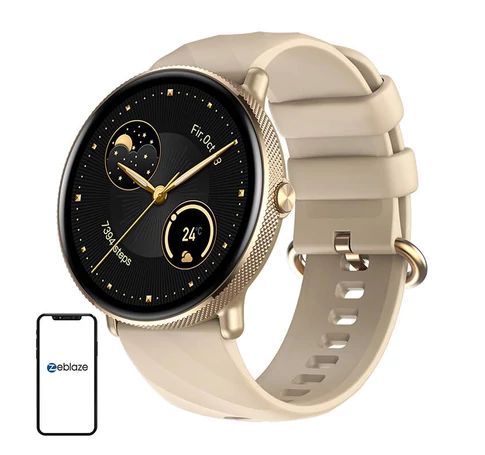 Zeblaze GTR 3 Pro Smartwatch (Gold)