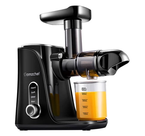 AMZCHEF GM3001-BK lassú sebességű gyümölcscentrifuga (fekete)