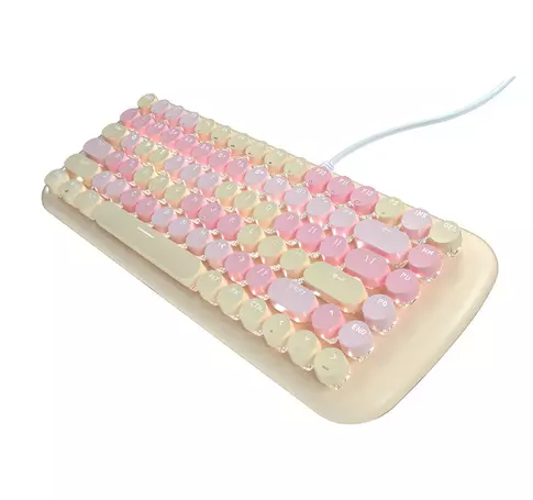 MOFII Candy M wired mechanical keyboard (cream)