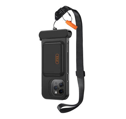 Waterproof iPhone 15 Pro Max/14 Pro Max Case (black)