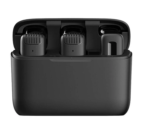APEXEL APL-MIC008 USB-C mikrofon töltőtokkal, 2 db