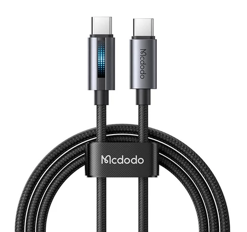 Mcdodo CA-5740 USB-C to USB-C cable, 100W 1.2m (black)