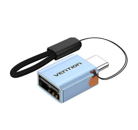 Adapter Vention CUBH0 USB 3.1 C M do USB (szary)