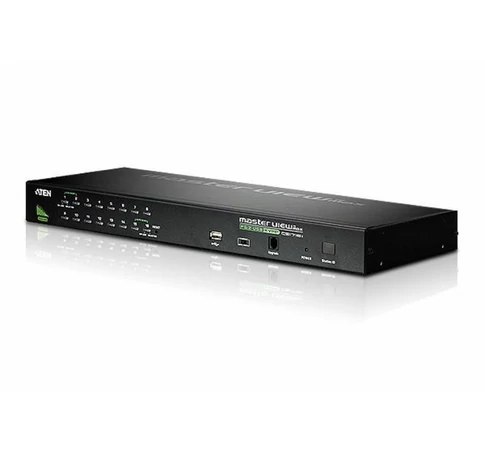 ATEN CS1716A-AT-G KVM kapcsoló Keretállvány Fekete