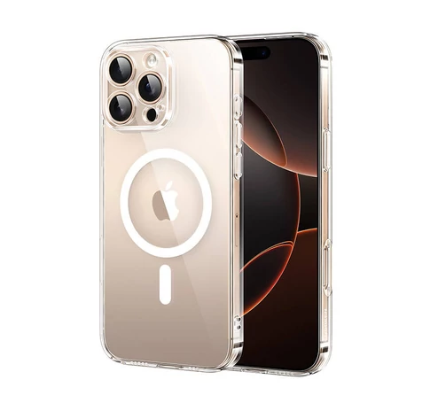 Magnetic case MagSafe Ugreen CA111 for iPhone 16 Pro (transparent)