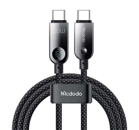 Mcdodo CA-4780 USB-C to USB-C 60W data cable 1.2m (black)
