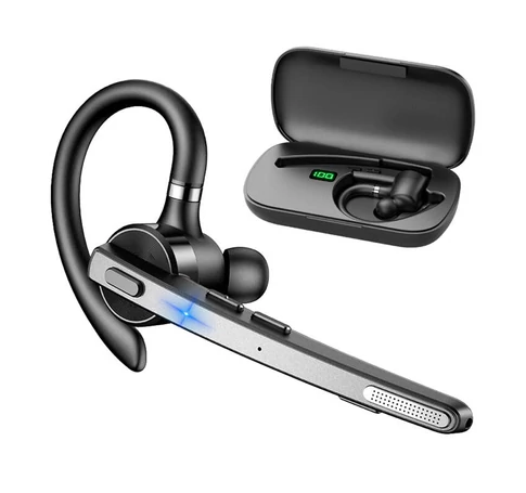 Wireless headphone with microphone New Bee M53 (black)