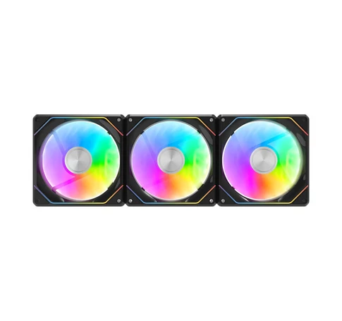 Darkflash Gauss G24 3 az 1-ben számítógépes ventilátorok (fekete)