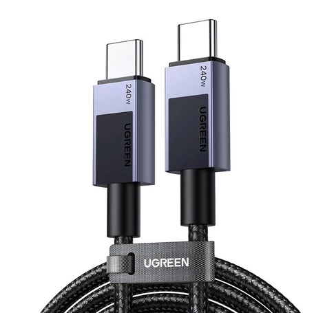 Ugreen USB-C to USB-C PD Fast Charging Cable L513 (Space Gray) 2m