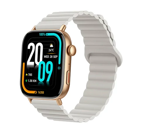 Colmi C8 Max smartwatch with magnetic strap (gold)