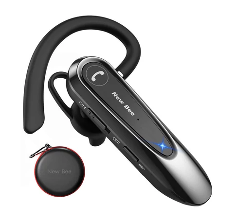Wireless headphone with microphone New Bee NB45 (black)