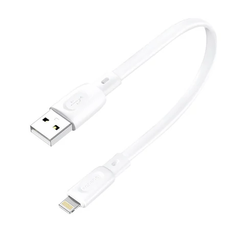 USB-A - Lightning kábel Foneng X107 3A, 0.25m (biały)