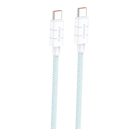 Foneng XS02 60W USB-C to USB-C cable, 1.2m (blue)