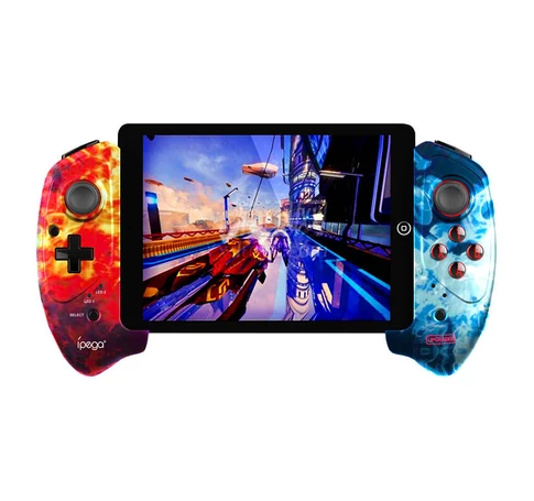 Wireless Gaming Controller iPega PG-9083B with smartphone holder (flame)