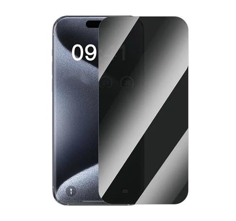 Privacy Tempered Glass Baseus for iPhone 15 Pro Max