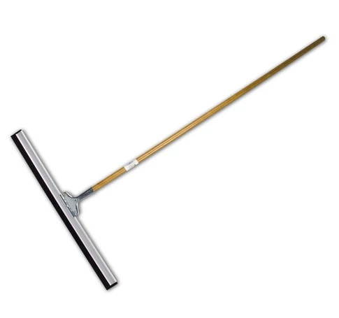 SQUEEGEE FOR WATER FROM FLOORS 75cm WOODEN HANDLE