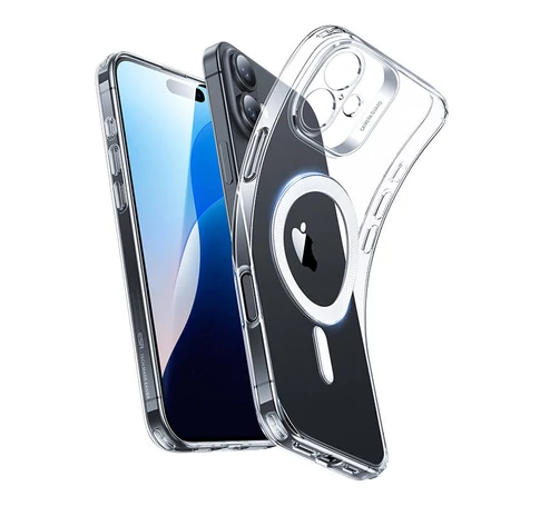 Zero Clear Case (HaloLock) ESR case for iPhone 16 Plus (clear)