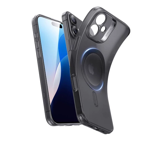 Etui Zero Clear Case (HaloLock) ESR do iPhone 16 (czarne)