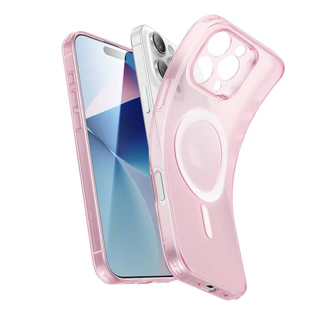 Zero Clear Case (HaloLock) ESR case for iPhone 16 Pro (pink)