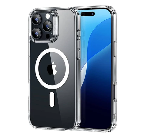 ESR Classic Hybrid (HaloLock) Case for iPhone 16 Pro (transparent)