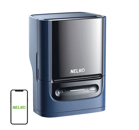 Nelko PM220 thermal label printer (blue)