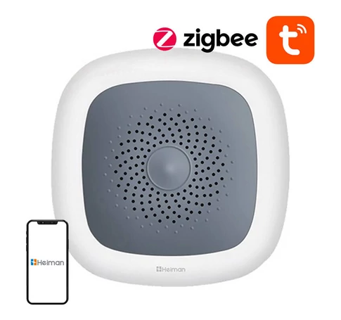 Zigbee Heiman HS1HT Tuya intelligens hőmérséklet- és páratartalom-érzékelő