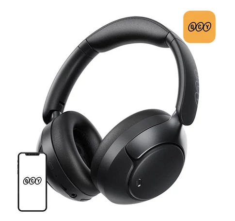 QCY H3 pro ANC vezeték nélküli fejhallgató (fekete)