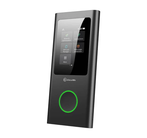 GlocalMe Numen Air hordozható 5G Wi-Fi router Cloud SIM